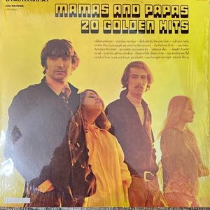 Mamas and Papas 20 Golden Hits - 2 Record set- Vinyl Record -MCA Records - 1973